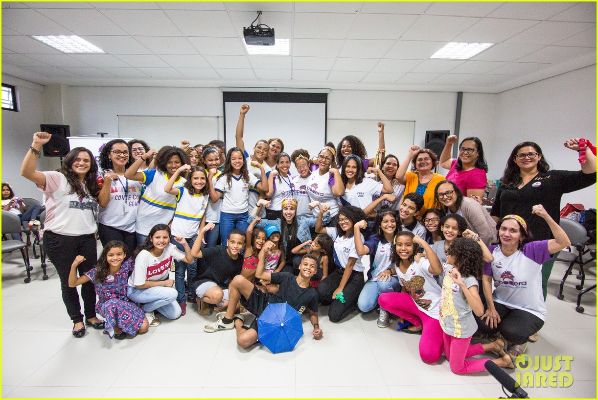 Sofia Carson Visits UNICEF Programming in Brazil with UNICEF USA 12